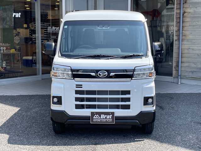ダイハツ アトレー バン RS 福島県 2024(令6)年 0.1万km シャイニングホワイトパール 4WD/スマートアシスト/バックカメラ/クルーズコントロール/プッシュスタート/両側パワースライドドア/LEDヘッドライト/フォグランプ/両側パワースライドドア /前後コーナーセンサー/レーダークルーズコントロール/ステアリングスイッチ/リヤヒーター
