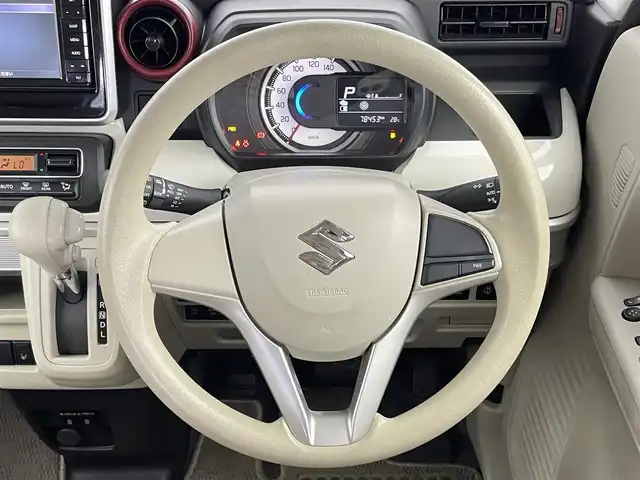 スズキ スペーシア HYBRID X 千葉県 2020(令2)年 7.9万km オフブルーメタリック/ホワイト2トーン スズキセーフティサポート/・衝突軽減ブレーキ/・レーンキープアシスト/・コーナーセンサー/・横滑り防止装置/社外7インチSDナビ/CD DVD BT フルセグ/両側パワースライドドア/D席シートヒーター/オートライト/ヘッドライトレベライザー/スリムサーキュレーター/プッシュスタート/スマートキー