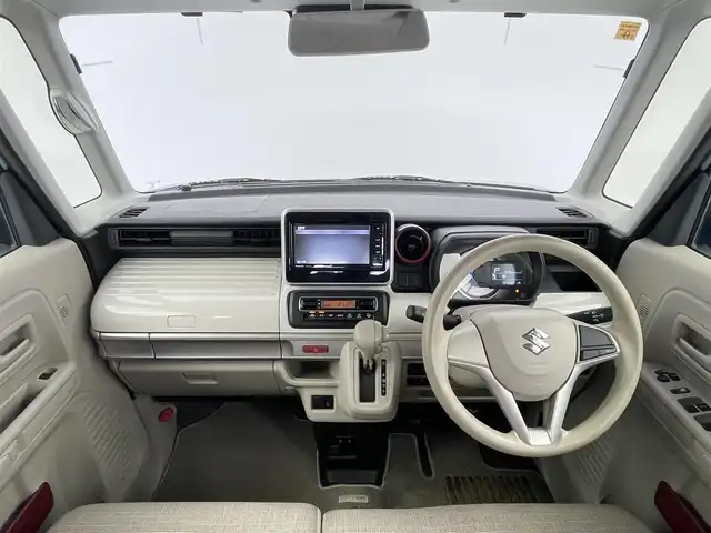 スズキ スペーシア HYBRID X 千葉県 2020(令2)年 7.9万km オフブルーメタリック/ホワイト2トーン スズキセーフティサポート/・衝突軽減ブレーキ/・レーンキープアシスト/・コーナーセンサー/・横滑り防止装置/社外7インチSDナビ/CD DVD BT フルセグ/両側パワースライドドア/D席シートヒーター/オートライト/ヘッドライトレベライザー/スリムサーキュレーター/プッシュスタート/スマートキー
