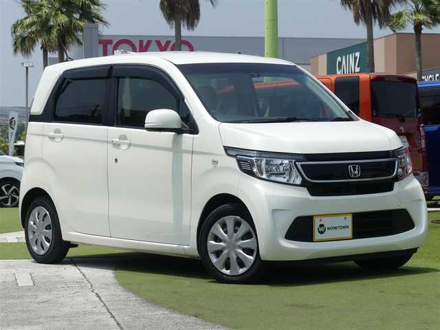 ホンダ Ｎ ＷＧＮ コンフォートパッケージ 千葉県 2015(平27)年 6.3万km プレミアムホワイトパール CTBA（シティブレーキアクティブシステム）　　/純正SDナビ/地デジTV/【DVD/CD再生機能　Bluetooth接続】/バックカメラ/ETC/スマートキー