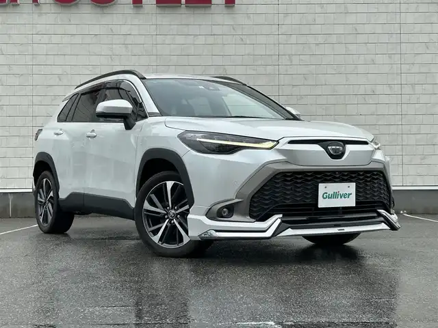 トヨタ カローラ クロス Z 富山県 2023(令5)年 1.2万km プラチナホワイトパールマイカ 衝突軽減システム/純正9型ナビ/全方位カメラ/レーダークルーズコントロール/シートヒーター/Bluetooth/バックカメラ/電動リアゲート/パワーシート/コーナーセンサー/純正アルミホイール/ETC2.0/ブラインドスポットモニター/LEDヘッドライト/オートマチックハイビーム/ドライブレコーダー/ステアリングスイッチ/スマートキー/プッシュスタート
