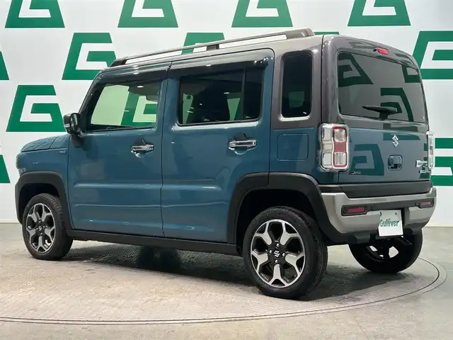 スズキ ハスラー Jスタイル 鹿児島県 2021(令3)年 3.9万km デニムブルー ガンメタリック 2トーン 禁煙車　/全方位カメラ　/スズキセーフティサポート/・衝突被害軽減ブレーキ/・車線逸脱警報/・車線逸脱抑制機能/・オートマチックハイビーム/後方コーナーセンサー/純正9インチナビ/・フルセグＴＶ/・Bluetooth/・AppleCarPlay/・AndroidAuto/前席シートヒーター　/純正アルミホイール　/純正フロアマット　/ＥＴＣ　/スマートキー
