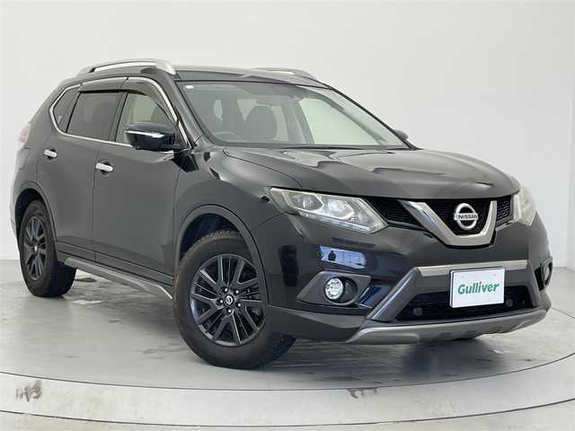 日産 エクストレイル 20X ブラックエクストリーマーX エマB 宮城県 2015(平27)年 4.2万km ダイヤモンドブラック ４ＷＤ　/前後コーナーセンサー/クルーズコントロール　/エマージェンシーブレーキ　/車線逸脱警報　/横滑り防止装置　/ふらつき警報　/盗難防止装置　/ダウンヒルアシストコントロール　/オートライト　/ＬＥＤライト　/前席シートヒーター/防水シート/ステアリングリモコン/レザーステアリング/ミラーヒーター/スペアキー/純正アルミホイール/社外アルミホイールオールシーズンタイヤ積込