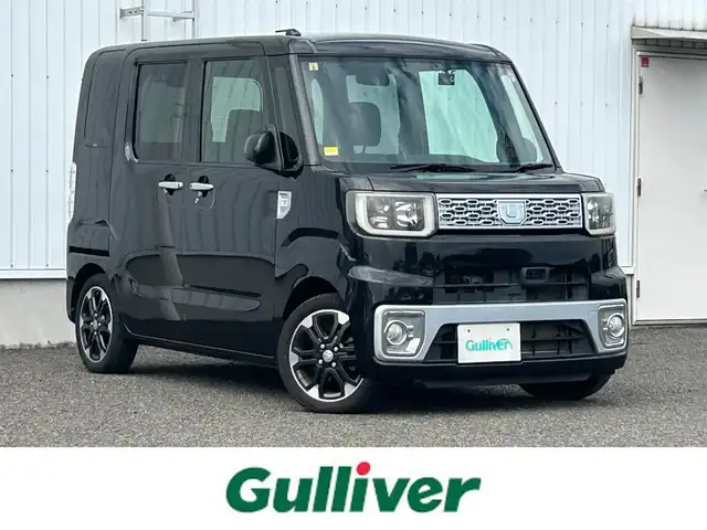 ダイハツ ウェイク G SA 熊本県 2014(平26)年 4.4万km ブラックマイカメタリック 社外メモリナビ（AVN-SZ04iW）/・ＡＭ/ＦＭ/ＣＤ/ＤＶＤ/Ｂｌｕｅｔｏｏｔｈ/・フルセグテレビ/衝突軽減ブレーキ/両側パワースライド/ドライブレコーダー/ETC/ＬＥＤヘッドライト/オートエアコン/オートライト/スマートキー/スペアキー/プッシュスタートボタン/純正15インチアルミホイル/純正フロアマット/保証書