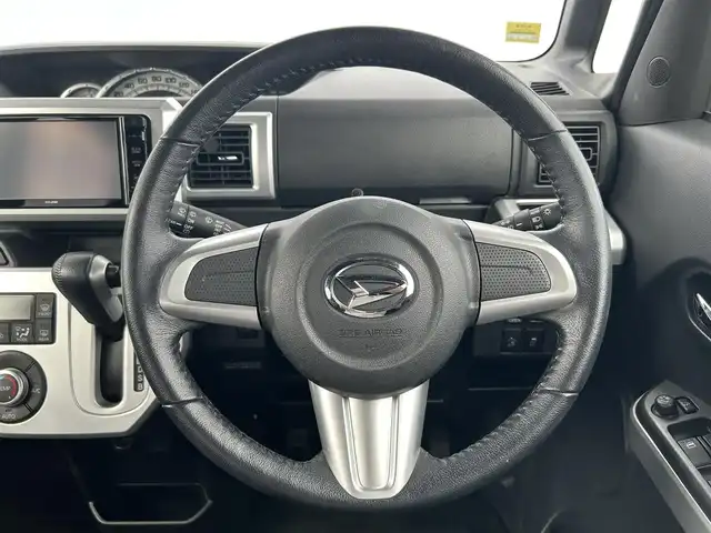 ダイハツ ウェイク G SA 熊本県 2014(平26)年 4.4万km ブラックマイカメタリック 社外メモリナビ（AVN-SZ04iW）/・ＡＭ/ＦＭ/ＣＤ/ＤＶＤ/Ｂｌｕｅｔｏｏｔｈ/・フルセグテレビ/衝突軽減ブレーキ/両側パワースライド/ドライブレコーダー/ETC/ＬＥＤヘッドライト/オートエアコン/オートライト/スマートキー/スペアキー/プッシュスタートボタン/純正15インチアルミホイル/純正フロアマット/保証書