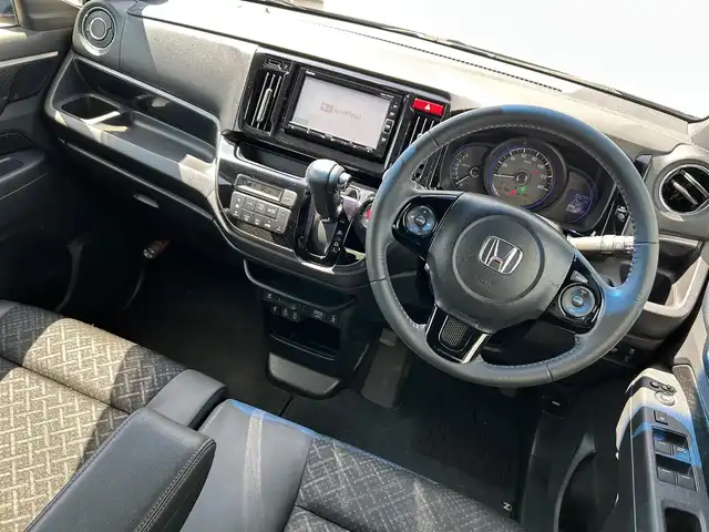 ホンダ Ｎ ＷＧＮ カスタムG SSブラックスタイルPKG 富山県 2018(平30)年 4.3万km クリスタルブラックパール 〇純正ナビ/〇フルセグTV/〇バックカメラ/〇ビルトインETC/〇シティブレーキアクティブシステム/〇クルーズコントロール/〇HIDヘッドランプ/〇フォグランプ/〇オートライト/〇純正14インチアルミ/〇本革巻きステアリング/〇ハーフレザーシート/〇ヒートシーター/〇オートエアコン/〇スマートキーシステム/〇禁煙車