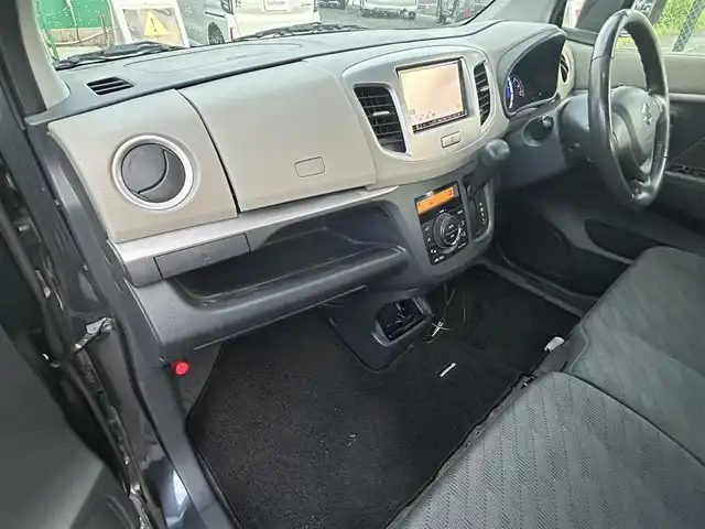 スズキ ワゴンＲ FX－LTD 道東・釧路十勝 2012(平24)年 10.1万km ルナグレーパールメタリック ４WD/SDナビ（carrozzeria)/   (AM，FM，ワンセグTV）/プッシュスタート/D席シートヒーター/アイドリングストップ/ミラーヒーター/純正フロアマッド/ドアバイザー/電格ミラー/ETC/ベンチシート