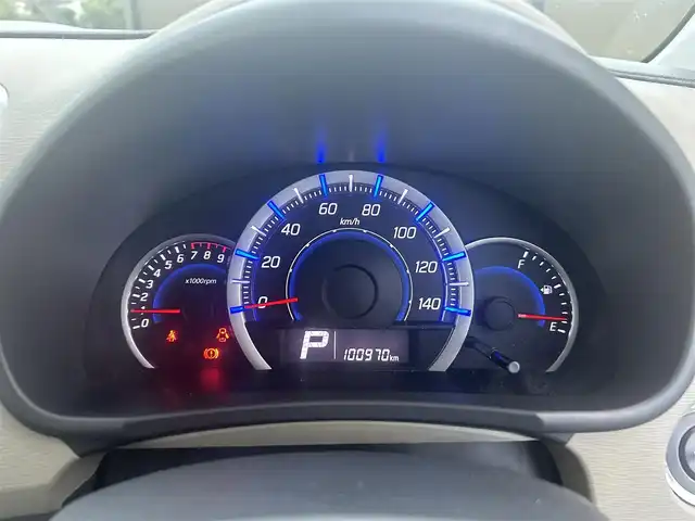 スズキ ワゴンＲ FX－LTD 道東・釧路十勝 2012(平24)年 10.1万km ルナグレーパールメタリック ４WD/SDナビ（carrozzeria)/   (AM，FM，ワンセグTV）/プッシュスタート/D席シートヒーター/アイドリングストップ/ミラーヒーター/純正フロアマッド/ドアバイザー/電格ミラー/ETC/ベンチシート