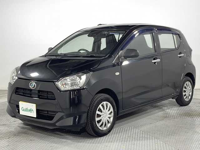 ダイハツ ミラ イース L SAⅢ 広島県 2019(令1)年 2.4万km ブラックマイカメタリック 社外ナビ　/フルセグTV/オートハイビーム　/オートライト　/衝突軽減ブレーキ　/踏み間違い防止　/コーナーセンサー　/社外フロアマット　/スマートキー　/Bluetooth　/アイドリングストップ/ドライブレコーダー　/純正１３インチホイールキャップ/エアバック（運転席/助手席）