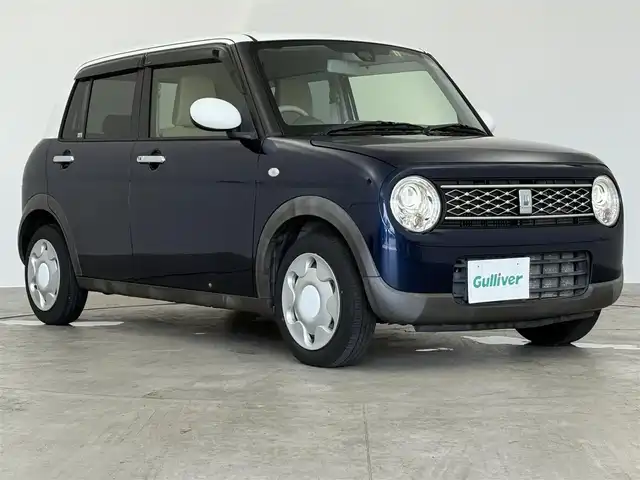 スズキ ラパン モード 福島県 2019(平31)年 5.7万km ノクターンブルーパール/ホワイト 2トーンルーフ 純正ＳＤナビ　/(フルセグＴＶ/ＤＶＤ/ＣＤ/ＢＴ) /シートヒーター　　/衝突軽減システム　/横滑り防止装置　/純正LEDヘッドライト　/純正フロアマット　/ドアバイザー　/スマートキー　/ＡＡＣ　/アイドリングストップ