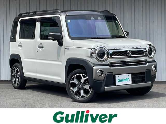 スズキ ハスラー Jスタイル ターボ 長野県 2021(令3)年 6.2万km ピュアホワイトパール/ガンメタリック2トーン ターボ/スズキセーフティサポート/純正メーカーナビフルセグTV/パノラミックビューモニター/レーダークルーズコントロール/ドライブレコーダー /ETC/ルーフレール/シートヒーター /純正１５インチアルミ/保証書