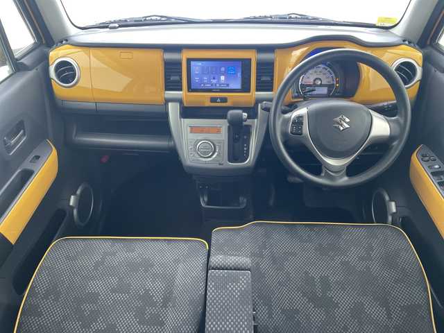 スズキ ハスラー G 沖縄県 2019(平31)年 8.1万km アクティブイエロー/ブラック2トーンルーフ ケンウッドナビ　【MDV-D407BTW】/　（ＴＶ　Ｂｌｕｅｔｏｏｔｈ　DVD　CD）/ドライブレコーダー　/プッシュスタート　/スマートキー　/ＬＥＤヘッドライト　/シートヒーター　/アイドリングストップ　/オートエアコン　/パワーウィンドウ　/パワーステアリング