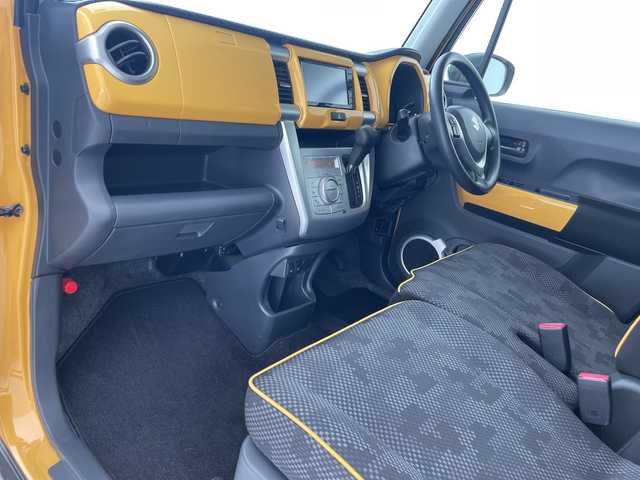 スズキ ハスラー G 沖縄県 2019(平31)年 8.1万km アクティブイエロー/ブラック2トーンルーフ ケンウッドナビ　【MDV-D407BTW】/　（ＴＶ　Ｂｌｕｅｔｏｏｔｈ　DVD　CD）/ドライブレコーダー　/プッシュスタート　/スマートキー　/ＬＥＤヘッドライト　/シートヒーター　/アイドリングストップ　/オートエアコン　/パワーウィンドウ　/パワーステアリング