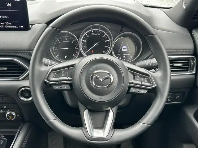 マツダ ＣＸ－８ XD スマートエディション 愛知県 2023(令5)年 2.6万km ロジウムホワイトプレミアムメタリック ワンオーナー/フルセグテレビ/バックカメラ/アラウンドビュー/Bluetooth/アイドリングストップ/ウィンカーミラー/クルーズコントロール/プッシュスタート/パワーバックドア/ETC/衝突軽減ブレーキ/パワーバックドア/置くだけ充電