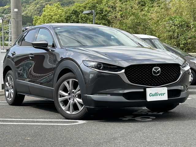 マツダ ＣＸ－３０ 20S プロアクティブツーリングセレ 長崎県 2020(令2)年 3.9万km マシーングレープレミアムM ワンオーナー/純正ナビ(FM/AM/BT/TV/CD/DVD)/パドルシフト/プッシュスタート/スマートキー×２/純正アルミホイール/純正フロアマット/D席パワーシート/DN席シートヒーター/ベンチシート/ビルトインETC/オートライト/全方位カメラ/アイドリングストップ/衝突被害軽減システム/クルーズコントロール/ABS/横滑り防止装置/前後コーナーセンサー/保証書/取扱説明書/記録簿