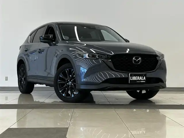 マツダ ＣＸ－５ XD ブラックトーンエディション 宮崎県 2022(令4)年 3.6万km ポリメタルグレーM HDDナビ/フルセグテレビ/バックカメラ/アイドリングストップ/ウィンカーミラー/クルーズコントロール/プッシュスタート/オートライト/レザーシート/ステアリングヒーター/オートワイパー