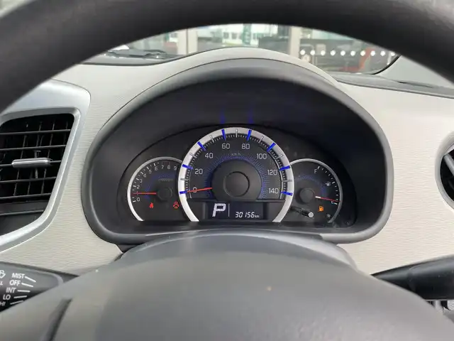スズキ ワゴンＲ FX 青森県 2016(平28)年 3.1万km スペリアホワイト 純正オーディオ/CD再生　AM　FM　AUX接続/前席シートヒーター/アイドリングストップ/ヘッドライトレベライザー/ドアバイザー/電格ミラー/社外AW付冬タイヤ4本車載