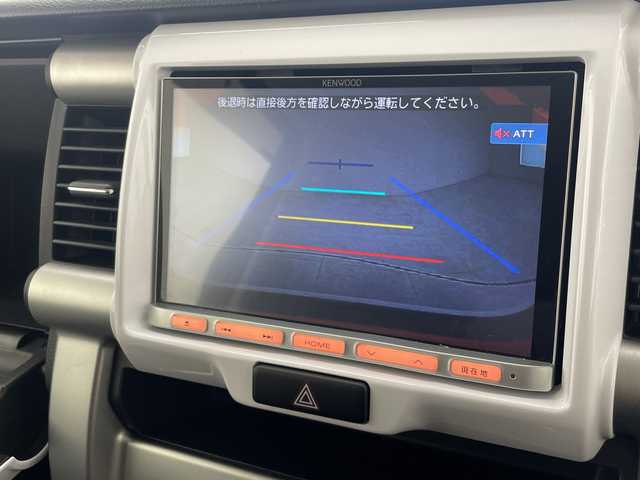 スズキ ハスラー X 沖縄県 2017(平29)年 6.5万km キャンディピンクメタリック/ホワイト2トーンルーフ 純正８インチナビ/　(ＣＤ　ＤＶＤ　フルセグＴＶ　Ｂｌｕｅｔｏｏｔｈ)/バックカメラ/デュアルカメラブレーキサポート/前席シートヒーター/アイドリングストップ/オートライト/純正アルミホイール/純正ドアバイザー/社外フロアマット/プッシュスタート/スマートキー/スペアキー有り