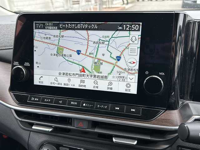 日産 オーラ G FOUR レザーエディション 福島県 2023(令5)年 4.7万km ミッドナイトブラック/サンライズカッパー 日産コネクトナビ　全周囲Ｃ　プロパイロット　ＢＯＳＥパーソナルサウンド　デジタルミラー　フルセグ　ＦＲエアロ　ドラレコ　ＨＤＭＩ　黒革シートヒーター　Ｑｉ充電　ステアヒーター　積込スタッドレス付ＡＷ