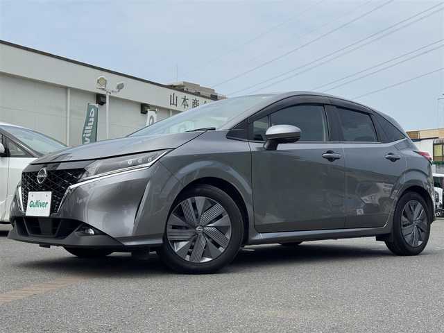 日産 ノート X 千葉県 2021(令3)年 4.2万km ダークメタルグレー プロパイロット/衝突被害軽減ブレーキ/レーダークルーズコントロール/LEDヘッドライト/前後コーナーセンサー/純正9インチメモリーナビ/Bluetooth/バック＋全方位カメラ/フルセグTV/ETC2.0/純正ドライブレコーダー/純正フロアマット/プッシュスタート/スマートキー/取扱説明書＆保証書