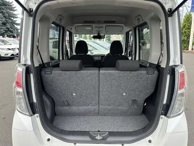 日産 デイズ ルークス X Vセレクション 道北・旭川 2017(平29)年 9.7万km ホワイトパール (株)IDOMが運営する【じしゃロン旭川店】の自社ローン専用車両になります。こちらは現金またはオートローンご利用時の価格です。自社ローンご希望の方は別途その旨お申付け下さい/　/・純正ナビ(CD/DVD/BT/SD/フルセグ)/・アラウンドビューモニター/・ETC/・ドライブレコーダー/・レーダーブレーキ/・両席パワースライドドア/・プッシュスタート/・スマートキー２個/・取扱説明書