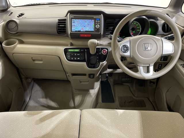 ホンダ Ｎ ＢＯＸ G Lパッケージ 愛媛県 2013(平25)年 6.2万km アイスブルーメタリック 純正ナビ（VXM-128VS）/ワンセグTV/バックカメラ/片側電動スライドドア/純正１４インチアルミホイール/純正フロアマット/スマートキー/プッシュスタート