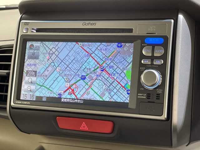 ホンダ Ｎ ＢＯＸ G Lパッケージ 愛媛県 2013(平25)年 6.2万km アイスブルーメタリック 純正ナビ（VXM-128VS）/ワンセグTV/バックカメラ/片側電動スライドドア/純正１４インチアルミホイール/純正フロアマット/スマートキー/プッシュスタート