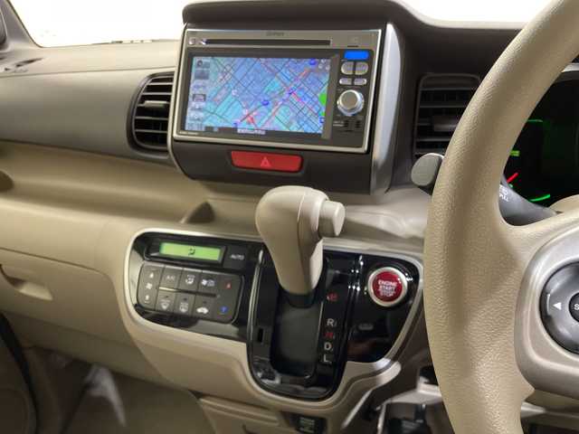 ホンダ Ｎ ＢＯＸ G Lパッケージ 愛媛県 2013(平25)年 6.2万km アイスブルーメタリック 純正ナビ（VXM-128VS）/ワンセグTV/バックカメラ/片側電動スライドドア/純正１４インチアルミホイール/純正フロアマット/スマートキー/プッシュスタート