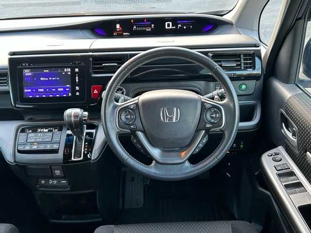 ホンダ ステップワゴン スパーダ ホンダセンシング 静岡県 2018(平30)年 8.3万km オブシダンブルーパール 法人ワンオーナー /衝突軽減ブレーキACC/レーンアシスト /純正インターナビBluetooth/全方位カメラ/両側パワースライドドア/LEDヘッドライト/ドライブレコーダー/スマートキーx2/ETC