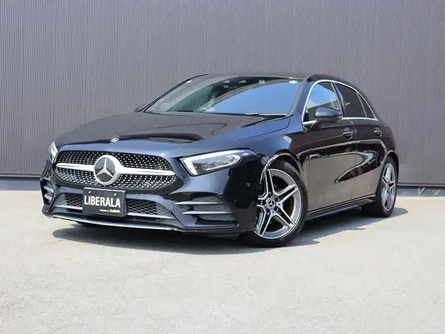 メルセデス・ベンツ Ａ２００ｄ AMGライン 静岡県 2019(令1)年 3.9万km コスモスブラック 純正ナビ/フルセグTV/パドルシフト/インテリジェントライトシステム/社外レーダー/ACC/BSM/LKA/ドラレコ/LEDヘッドライト/シートキネティクス/ワイヤレス充電