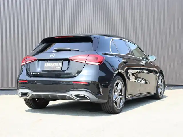 メルセデス・ベンツ Ａ２００ｄ AMGライン 静岡県 2019(令1)年 3.9万km コスモスブラック 純正ナビ/フルセグTV/パドルシフト/インテリジェントライトシステム/社外レーダー/ACC/BSM/LKA/ドラレコ/LEDヘッドライト/シートキネティクス/ワイヤレス充電