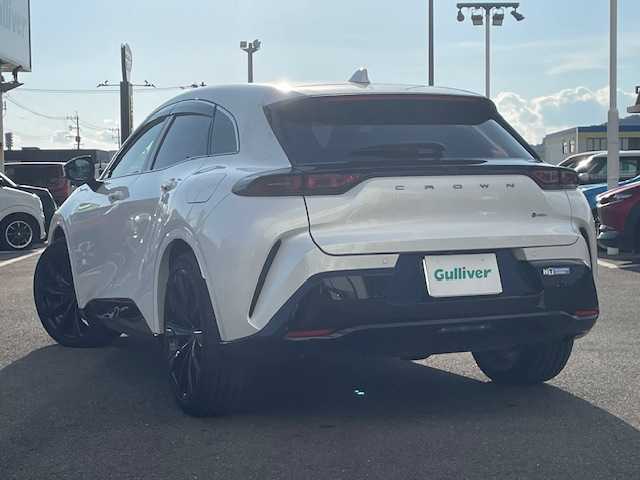 トヨタ クラウン スポーツ Z 長崎県 2023(令5)年 2.7万km プレシャスホワイトパール 純正メーカーナビ/BT/USB/Mira cast/フルセグTV/パノラミックビューモニター/パノラマサンルーフ/ブラックレザーシート/前席パワーシート/D席メモリーシート/前席シートヒーター/エアーシート/トヨタチームメイト/トヨタセーフティセンス/レーダークルーズコントロール/デジタルインナーミラー/ブラインドスポットモニター/純正21インチAW/ビルトインETC