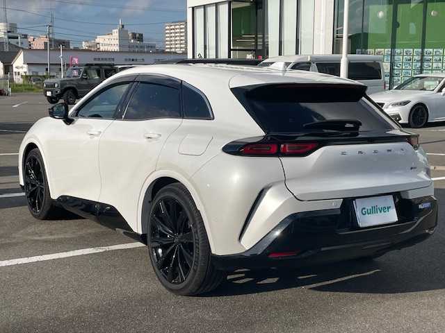 トヨタ クラウン スポーツ Z 長崎県 2023(令5)年 2.7万km プレシャスホワイトパール 純正メーカーナビ/BT/USB/Mira cast/フルセグTV/パノラミックビューモニター/パノラマサンルーフ/ブラックレザーシート/前席パワーシート/D席メモリーシート/前席シートヒーター/エアーシート/トヨタチームメイト/トヨタセーフティセンス/レーダークルーズコントロール/デジタルインナーミラー/ブラインドスポットモニター/純正21インチAW/ビルトインETC