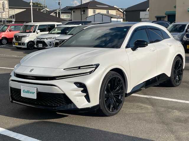 トヨタ クラウン スポーツ Z 長崎県 2023(令5)年 2.7万km プレシャスホワイトパール 純正メーカーナビ/BT/USB/Mira cast/フルセグTV/パノラミックビューモニター/パノラマサンルーフ/ブラックレザーシート/前席パワーシート/D席メモリーシート/前席シートヒーター/エアーシート/トヨタチームメイト/トヨタセーフティセンス/レーダークルーズコントロール/デジタルインナーミラー/ブラインドスポットモニター/純正21インチAW/ビルトインETC