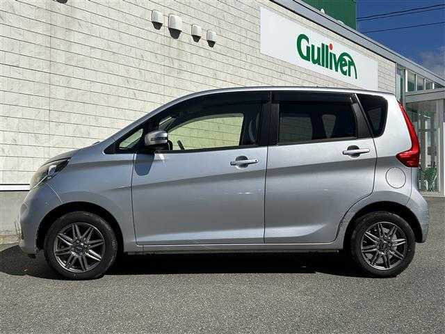 日産 デイズ X 山形県 2017(平29)年 3.7万km クールシルバー オーディオ/FM/AM/DVD/横滑り防止装置/衝突軽減ブレーキ/アイドリングストップ/スマートキー/スペアキー/ダブルエアバック/プッシュスタート/純正マット/純正バイザー/AUTOエアコン