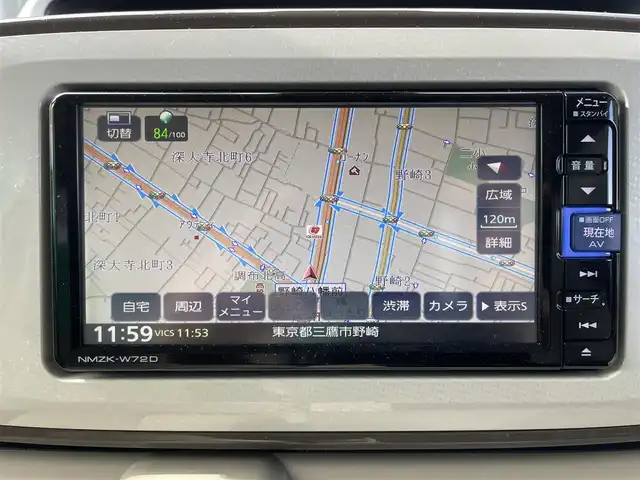 ダイハツ ムーヴ キャンバス G メイクアップ リミテッド　SAⅢ 東京都 2020(令2)年 2.7万km パールホワイトⅢ/スムースグレーマイカメタリック 2トーン ストライプスカラー/・ボディ色スムースグレーマイカメタリックツートーン/全方位カメラ/純正メモリナビ(NMZK-W72D)/(Bluetooth/フルセグTV/CD/DVD/USB/ipod)/前後方ドライブレコーダー(DRV-MR760)/両側パワースライドドア/寒冷地仕様/スマートアシスト/・衝突回避支援ブレーキ機能/・衝突警報機能/・車線逸脱警報機能/・誤発進抑制制御機能/・先行車発進お知らせ機能/・オートハイビーム/LEDヘッドランプ/アイドリングストップ/オートライト/オートエアコン/ETC/純正フロアマット/コーナーセンサー/保証書/取扱説明書/スペアキー