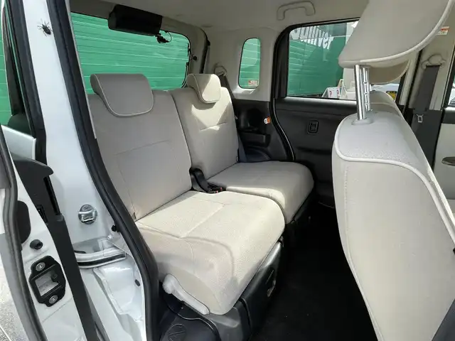 ダイハツ ムーヴ キャンバス G メイクアップ リミテッド　SAⅢ 東京都 2020(令2)年 2.7万km パールホワイトⅢ/スムースグレーマイカメタリック 2トーン ストライプスカラー/・ボディ色スムースグレーマイカメタリックツートーン/全方位カメラ/純正メモリナビ(NMZK-W72D)/(Bluetooth/フルセグTV/CD/DVD/USB/ipod)/前後方ドライブレコーダー(DRV-MR760)/両側パワースライドドア/寒冷地仕様/スマートアシスト/・衝突回避支援ブレーキ機能/・衝突警報機能/・車線逸脱警報機能/・誤発進抑制制御機能/・先行車発進お知らせ機能/・オートハイビーム/LEDヘッドランプ/アイドリングストップ/オートライト/オートエアコン/ETC/純正フロアマット/コーナーセンサー/保証書/取扱説明書/スペアキー