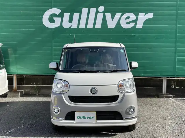 ダイハツ ムーヴ キャンバス G メイクアップ リミテッド　SAⅢ 東京都 2020(令2)年 2.7万km パールホワイトⅢ/スムースグレーマイカメタリック 2トーン ストライプスカラー/・ボディ色スムースグレーマイカメタリックツートーン/全方位カメラ/純正メモリナビ(NMZK-W72D)/(Bluetooth/フルセグTV/CD/DVD/USB/ipod)/前後方ドライブレコーダー(DRV-MR760)/両側パワースライドドア/寒冷地仕様/スマートアシスト/・衝突回避支援ブレーキ機能/・衝突警報機能/・車線逸脱警報機能/・誤発進抑制制御機能/・先行車発進お知らせ機能/・オートハイビーム/LEDヘッドランプ/アイドリングストップ/オートライト/オートエアコン/ETC/純正フロアマット/コーナーセンサー/保証書/取扱説明書/スペアキー