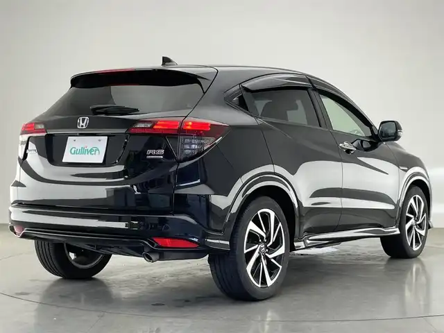 ホンダ ヴェゼル ハイブリッド RS ホンダセンシング 愛知県 2018(平30)年 7.2万km クリスタルブラックパール 純正ナビ　フルセグＴＶ　Ｂｌｕｅｔｏｏｔｈ　バックカメラ　ハーフレザー　シートヒーター　プッシュスタート　電動パーキング　ＥＴＣ　ホンダセンシング　衝突軽減　追従クルコン　ＬＥＤオートライト　禁煙車