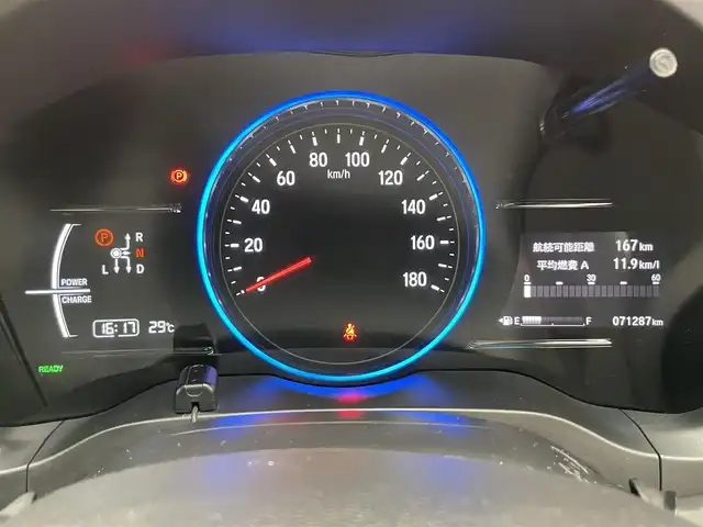 ホンダ ヴェゼル ハイブリッド RS ホンダセンシング 愛知県 2018(平30)年 7.2万km クリスタルブラックパール 純正ナビ　フルセグＴＶ　Ｂｌｕｅｔｏｏｔｈ　バックカメラ　ハーフレザー　シートヒーター　プッシュスタート　電動パーキング　ＥＴＣ　ホンダセンシング　衝突軽減　追従クルコン　ＬＥＤオートライト　禁煙車