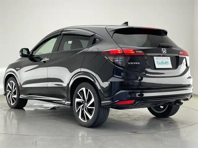 ホンダ ヴェゼル ハイブリッド RS ホンダセンシング 愛知県 2018(平30)年 7.2万km クリスタルブラックパール 純正ナビ　フルセグＴＶ　Ｂｌｕｅｔｏｏｔｈ　バックカメラ　ハーフレザー　シートヒーター　プッシュスタート　電動パーキング　ＥＴＣ　ホンダセンシング　衝突軽減　追従クルコン　ＬＥＤオートライト　禁煙車