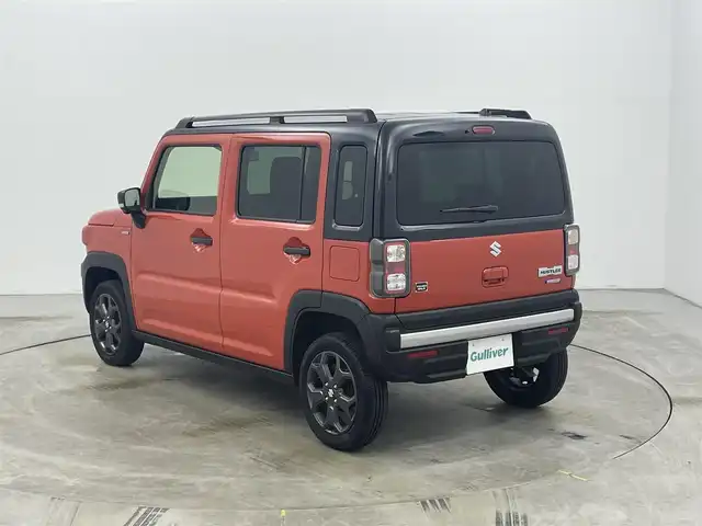 スズキ ハスラー タフワイルド 岡山県 2024(令6)年 0.2万km オレンジⅡ 9インチディスプレイオーディオ/スズキセーフティサポート/２トーンカラー/全方位モニター/シートヒーター/シートバックテーブル/プッシュスタート/アイドリングストップ/スマートキー/純正フロアマット/ルーフレール/純正アルミホイール/オートライト/オートマチックハイビーム/純正LEDヘッドライト/フォグランプ/禁煙車/新車保証書/取扱説明書