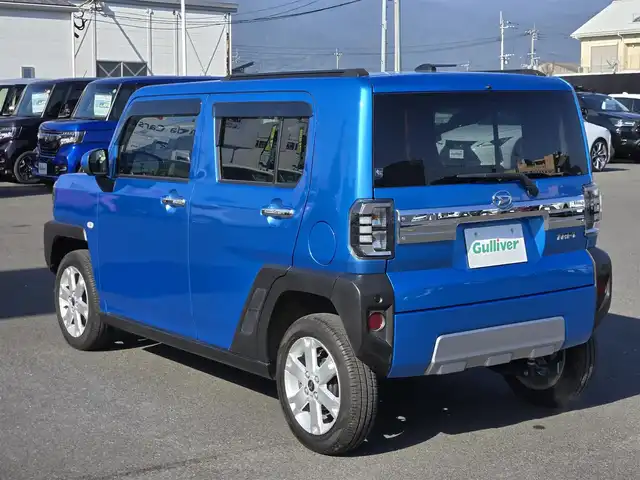 ダイハツ タフト G クロムベンチャー 鹿児島県 2021(令3)年 4.8万km スプラッシュブルーM 純正ＳＤナビ（ＮＳＺＮ－Ｙ７１ＤＳ）　/純正ドライブレコーダー　/パノラマルーフ　/ビルトインＥＴＣ　/Ｂｌｕｅｔｏｏｔｈオーディオ　/フルセグテレビ　/Ｄ＋Ｎ席シートヒーター　/パノラマモニター　/ルーフレール/前後コーナーセンサー/純正アルミホイール(15インチ)/横滑り防止装置/プッシュスタート/スマートキー/LEDヘッドライト/エアバック(W+サイド)