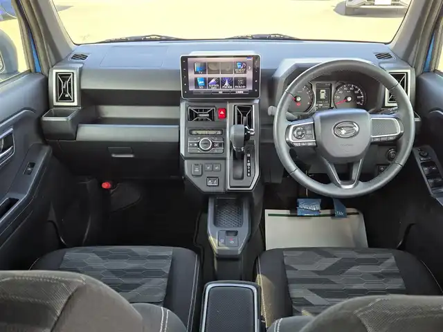 ダイハツ タフト G クロムベンチャー 鹿児島県 2021(令3)年 4.8万km スプラッシュブルーM 純正ＳＤナビ（ＮＳＺＮ－Ｙ７１ＤＳ）　/純正ドライブレコーダー　/パノラマルーフ　/ビルトインＥＴＣ　/Ｂｌｕｅｔｏｏｔｈオーディオ　/フルセグテレビ　/Ｄ＋Ｎ席シートヒーター　/パノラマモニター　/ルーフレール/前後コーナーセンサー/純正アルミホイール(15インチ)/横滑り防止装置/プッシュスタート/スマートキー/LEDヘッドライト/エアバック(W+サイド)