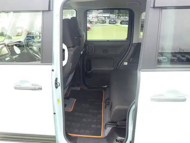 スズキ スペーシア ギア HYBRID XZターボ 千葉県 2019(令1)年 2.5万km オフブルーメタリック/ガンメタリック2トーンルーフ スズキセーフティサポート/両側パワースライドドア/前席シートヒーター/社外メモリーナビ/地デジTV/【DVD/CD再生機能　Bluetooth接続】/全方位モニター/革巻きステアリング/ETC/LEDヘッドライト/フォグライト/ウインカーミラー/リアコーナーセンサー/携帯リモコン