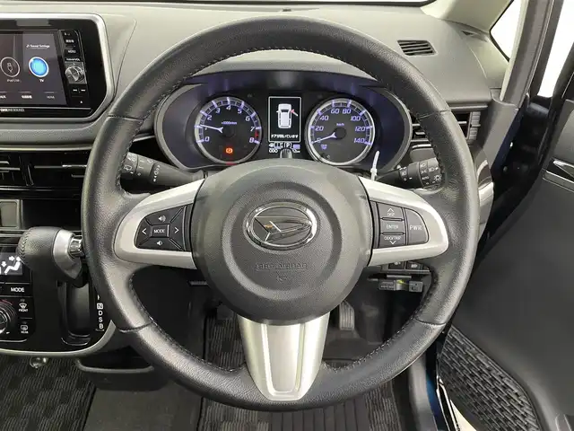 ダイハツ ムーヴ カスタム RS ハイパー SAⅢ 宮城県 2017(平29)年 4.6万km ブラックマイカメタリック/レーザーブルークリスタルシャイン 2トーン 純正ダイアトーンナビ/バックモニター/ETC/LEDヘッドランプ/ハーフレザーシート/シートヒーター/衝突軽減ブレーキ/レーンキープアシスト/オートハイビーム/フルセグTV/純正15インチAW/禁煙車