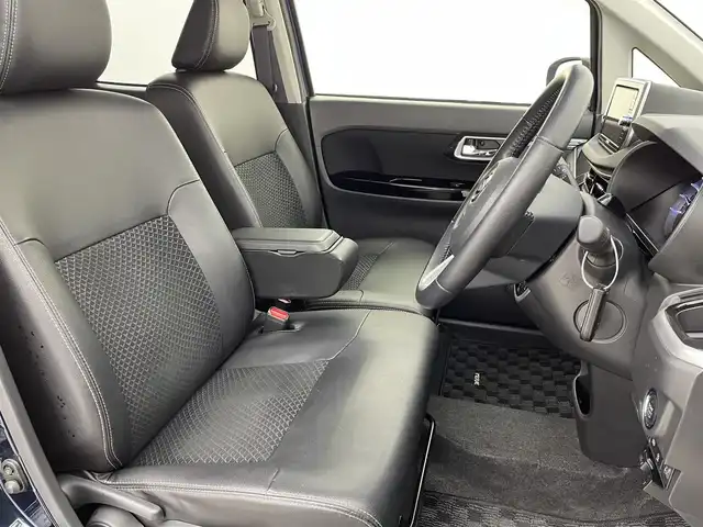 ダイハツ ムーヴ カスタム RS ハイパー SAⅢ 宮城県 2017(平29)年 4.6万km ブラックマイカメタリック/レーザーブルークリスタルシャイン 2トーン 純正ダイアトーンナビ/バックモニター/ETC/LEDヘッドランプ/ハーフレザーシート/シートヒーター/衝突軽減ブレーキ/レーンキープアシスト/オートハイビーム/フルセグTV/純正15インチAW/禁煙車