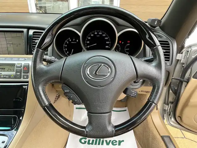 レクサス ＳＣ 430 宮崎県 2006(平18)年 4万km コスモシルバー マークレビンソン　レザーシート　純正ナビ　ＥＴＣ　クルーズコントロール　ＨＩＤオートライト　純正１８ＡＷ