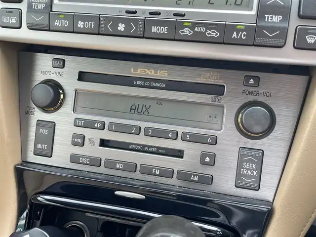 レクサス ＳＣ 430 宮崎県 2006(平18)年 4万km コスモシルバー マークレビンソン　レザーシート　純正ナビ　ＥＴＣ　クルーズコントロール　ＨＩＤオートライト　純正１８ＡＷ