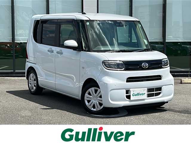 ダイハツ タント X 岐阜県 2019(令1)年 8.1万km シャイニングホワイトパール 登録時走行距離80746km/純正7型ナビ/Blue tooth/CD/DVD/iPod/SDミュージックサーバー可　/全方位カメラ　/フルセグテレビ　/両側パワースライドドア/スマートアシスト　/コーナーセンサー前後　/ドライブレコーダー前後　/ＬＥＤヘッドライト　/オートライト/プッシュスタート/スマートキー　/スペアキー１本　/ビルトインＥＴＣ/シートヒーター前席　/純正フロアマット/フルフラットシート/エアバッグW/カーテンエアバッグ